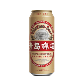 心选丨青岛啤酒 国潮 500ml*12罐  9.6° 青啤啤酒