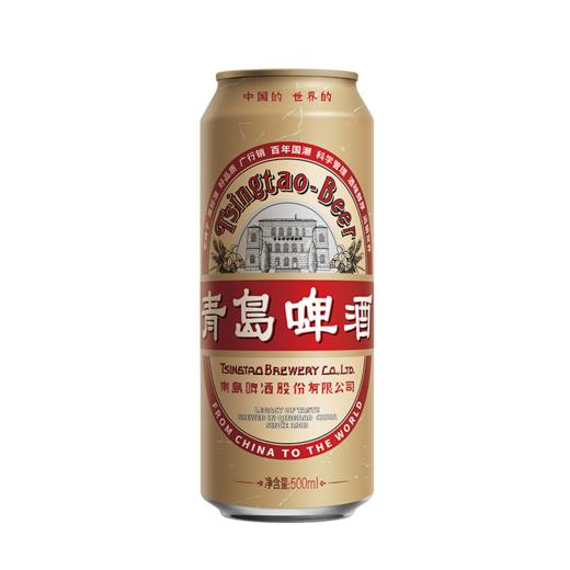 心选丨青岛啤酒 国潮 500ml*12罐  9.6° 青啤啤酒 商品图0