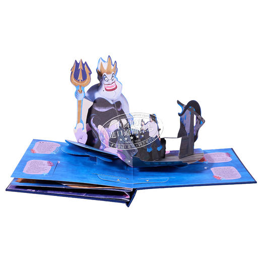 【中商原版】迪士尼公主立体书 小美人鱼立体书 Disney The Little Mermaid Pop Up Book 英文原版 Matthew Reinhart 商品图7