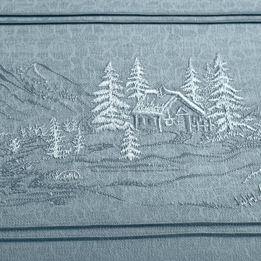 6F堂皇长绒棉四件套—沐霜华 商品图2