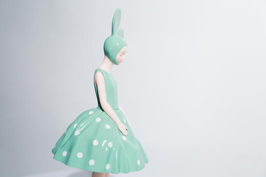 绿白波点-然女孩-500版 商品图5