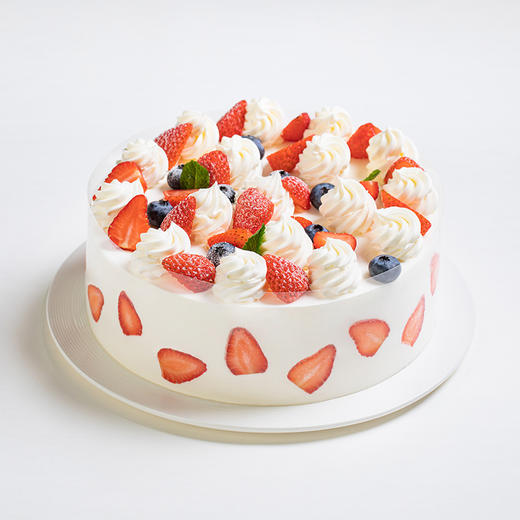【香甜诱人】甜心莓莓蛋糕，草莓遇见蓝莓，甜美碰见微酸（上海幸福西饼蛋糕） 商品图3