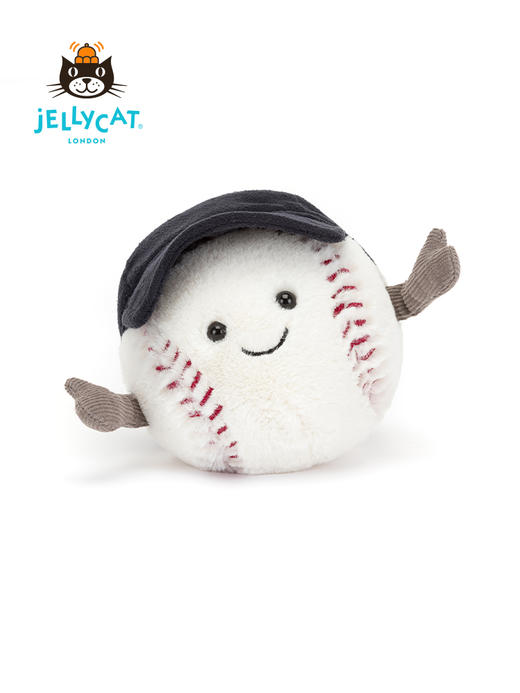 Jellycat 趣味运动棒球 10cm 商品图2