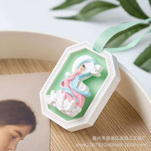 【79.9/任选三件，少拍不发货！】国潮节假日香薰石膏挂片 INS风衣柜香薰石膏伴手礼天然植物精油，释放出清新怡人的气味！ 商品图8