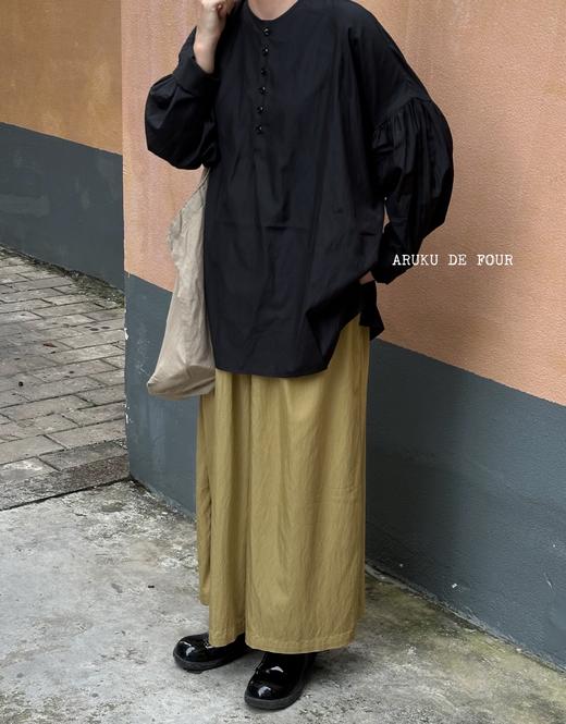 Robe de peau秋日姜黄阔腿裤 商品图1