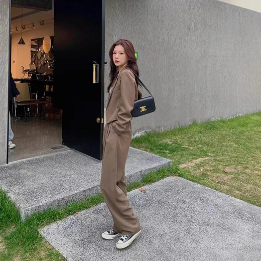 金蘑菇菇 /不加班西装2.0 时尚醋酸韩版宽松气质通勤时尚套装 商品图2