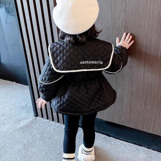 裁缝学苑TQ102女童外套纸样儿童秋冬款新款棉衣棉服上衣打版图纸 商品图2