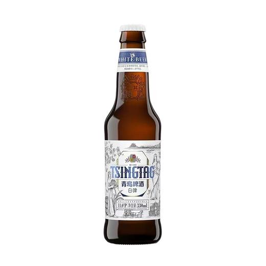 心选丨青岛啤酒白啤11度330ml*24 箱啤（20版） 商品图3