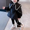 裁缝学苑TQ102女童外套纸样儿童秋冬款新款棉衣棉服上衣打版图纸 商品缩略图3