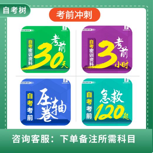 24年考前冲刺串讲班直播班（含题库讲义考前急救密训全套资料）下单备注所需科目 商品图1