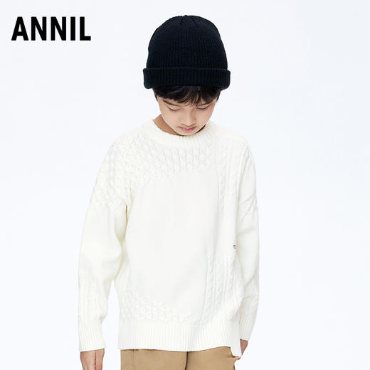 【实体店同款】男童毛衣针织衫新款冬装时尚安奈儿童装AB344711 商品图2
