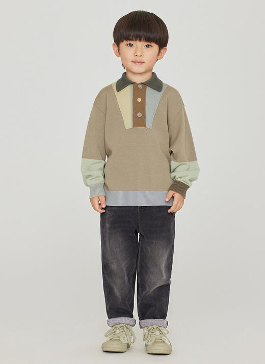 jnby  23年冬款  长袖套头毛衫  1N0310760 商品图5