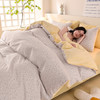 秋冬新款【提花竺小棉+宝宝绒四件套】 牛奶绒四件套床品 加厚保暖床单被套冬款 商品缩略图11