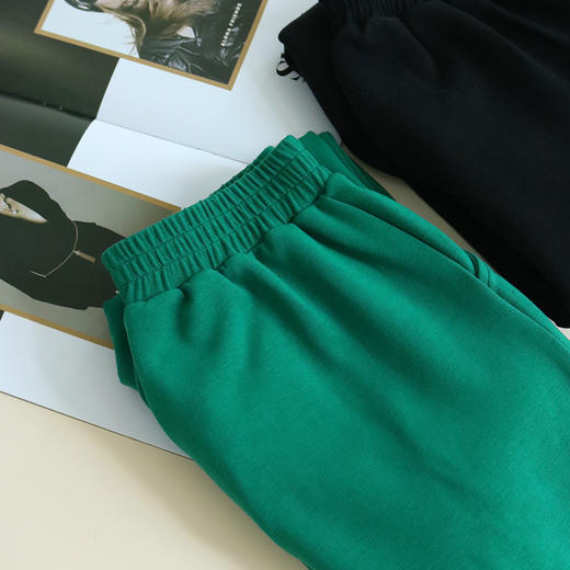 TG-TG01S149真丝空气棉卫裤女 加厚重磅桑蚕丝保暖裤休闲裤单穿中腰长裤 商品图3