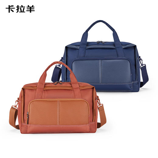 卡拉羊大容量多功能带拉杆插件可拎旅行包CX3005 商品图2