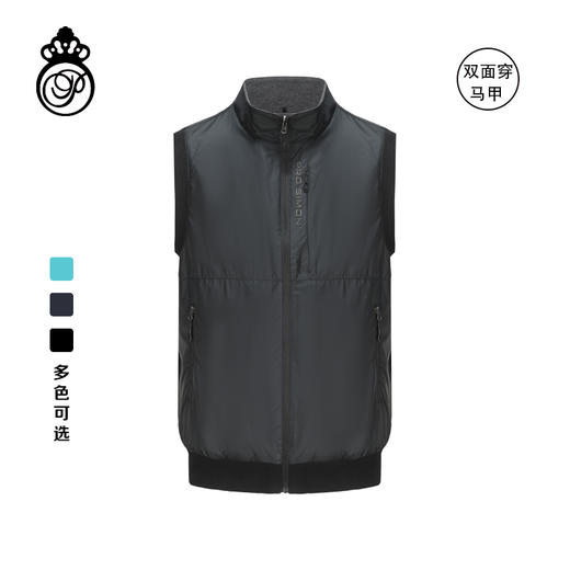 BMW-102C 【双面穿】 PROSIMON高尔夫秋冬男款无袖背心运动休闲保暖外套 商品图0