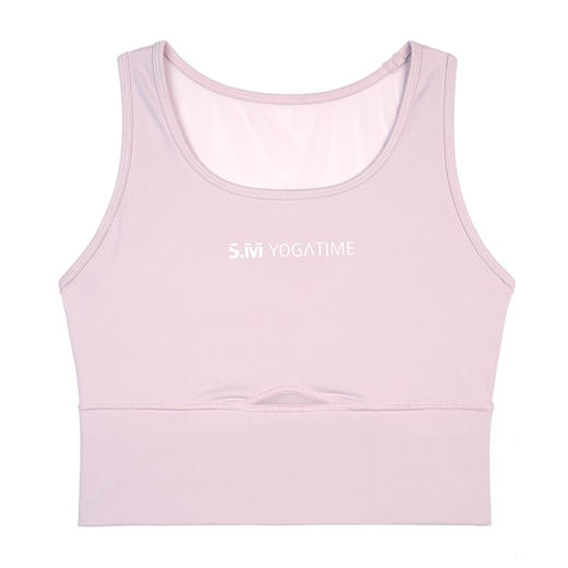 水沐伊朵瑜伽女带胸垫新品运动防震承托背心5585 商品图5