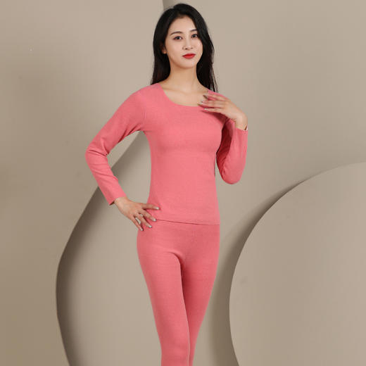 【99.9/任选两件，少拍不发货！】秋冬季新款男女德绒保暖内衣套装保暖内衣AB面保暖套装男女 商品图10