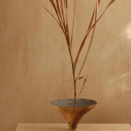 灼色系列粗陶艺术花器 侘寂风 禅意 商品图1