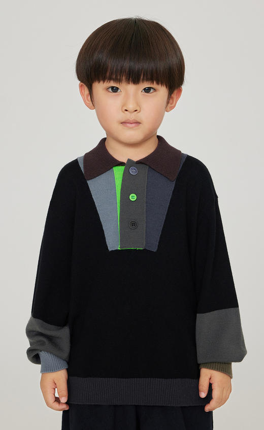 jnby  23年冬款  长袖套头毛衫  1N0310760 商品图6