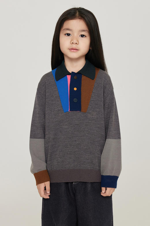 jnby  23年冬款  长袖套头毛衫  1N0310760 商品图0