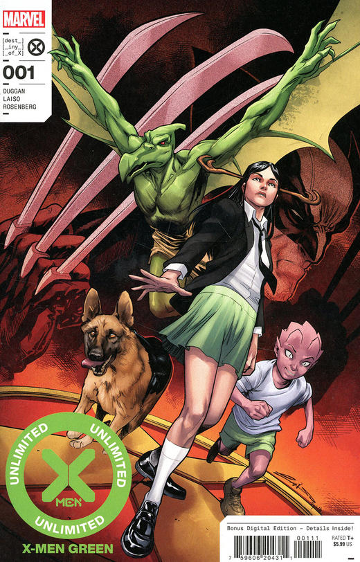 x战警 X-Men Unlimited X-Men Green 商品图1