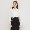 EITIE爱特爱秋季新款温柔百搭显瘦飘带上衣衬衫C2309202 商品缩略图2