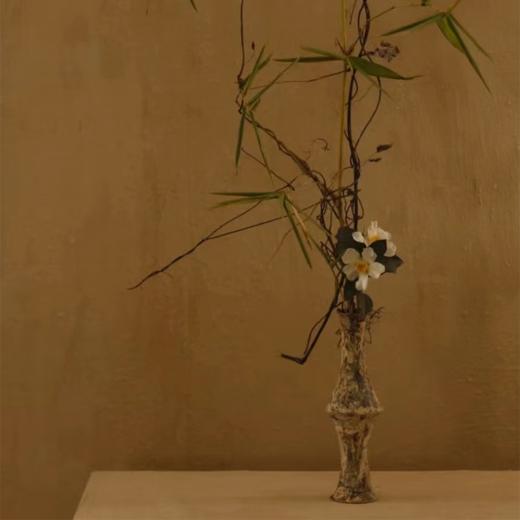灼色系列粗陶艺术花器 侘寂风 禅意 商品图4