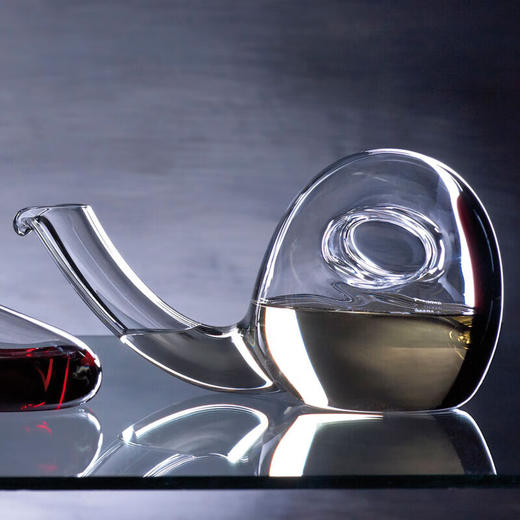 【样品清仓特惠5折，仅1件，无货退款】奥地利进口Riedel escargot蜗牛醒酒器水晶玻璃红酒醒分酒酒器 商品图2