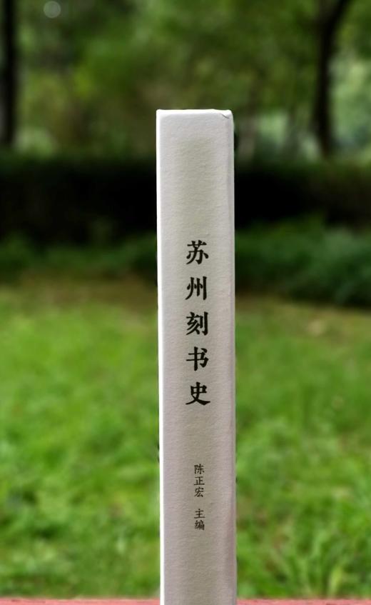 《苏州刻书史》，精装，16开，陈正宏主编，凤凰出版社2023年7月一版一印，402页，定价168元，售价92元。 商品图1