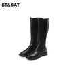 星期六时尚厚底骑士靴长筒靴SS34117547 商品缩略图5