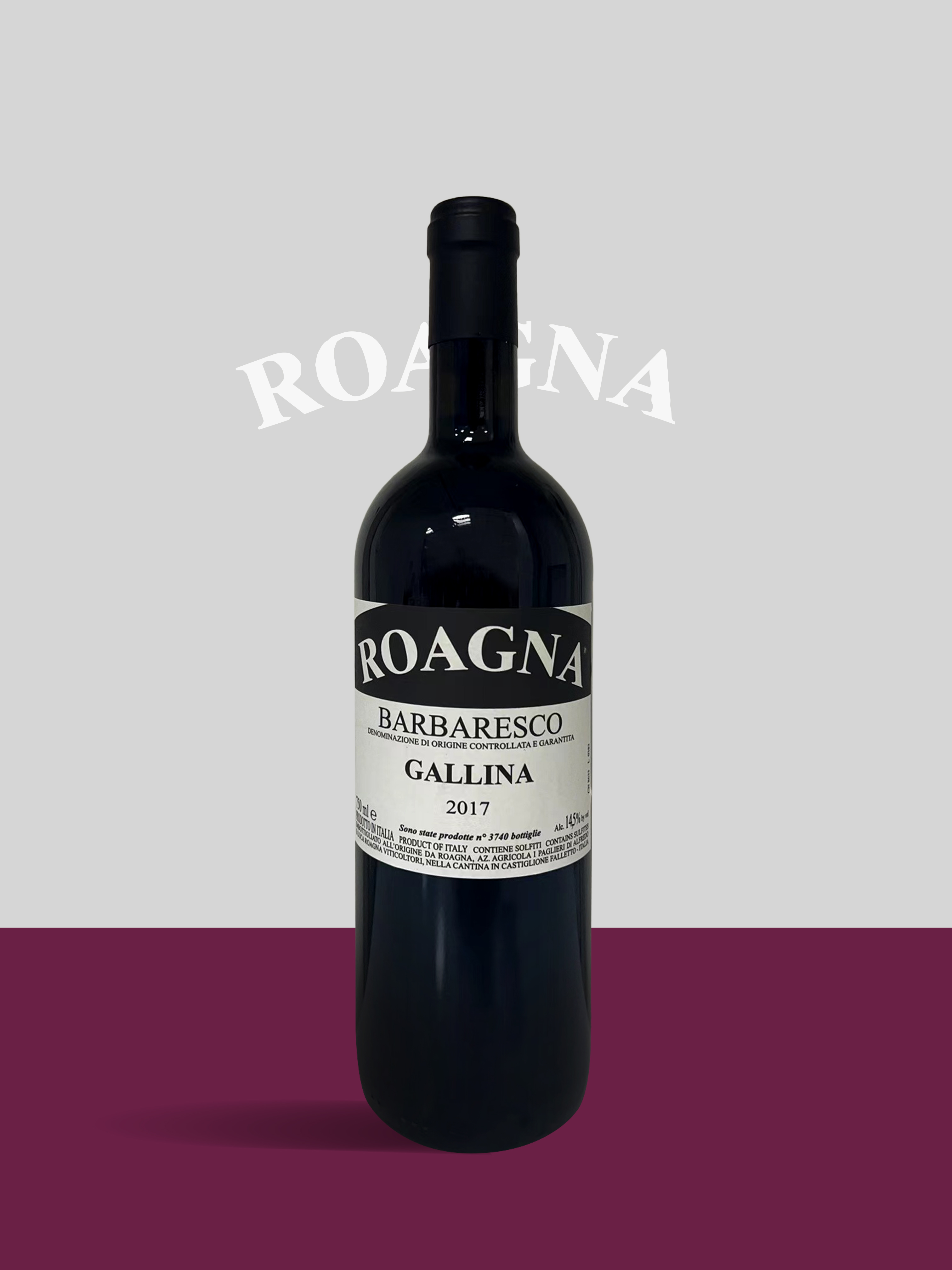 ROAGNA, Barbaresco Gallina 2017