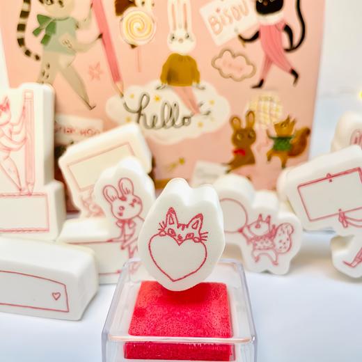 DJECO印章儿童印章学生、手账印章精可爱印章 商品图0