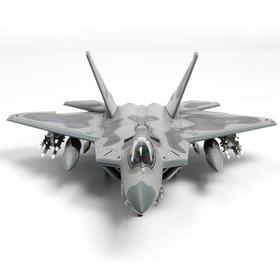 1:72特尔博F22模型合金F-22猛禽隐形飞机模型战斗机仿真航模成品