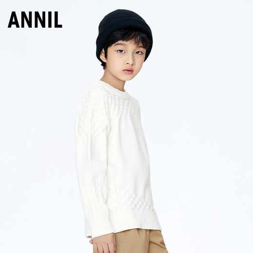 【实体店同款】男童毛衣针织衫新款冬装时尚安奈儿童装AB344711 商品图1