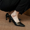 法式复古风皮带扣，气质高跟鞋四季单鞋PS1228 商品缩略图2