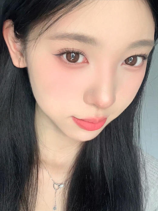 winni日抛 姜饼浣熊D18/肉肉熊咪D20/小羊松饼D21卷毛咩咩D25 14.5mm 日抛无售后！！ 非离子  棕/灰 商品图6