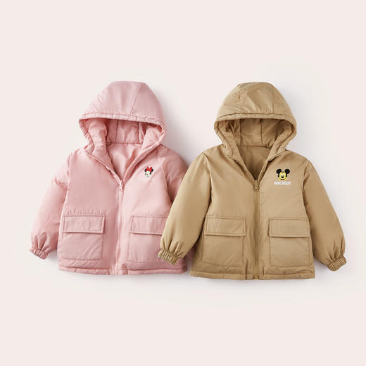 【特价清仓】迪士尼 双面穿90白鸭绒儿童羽绒服2213 商品图2