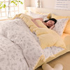 秋冬新款【提花竺小棉+宝宝绒四件套】 牛奶绒四件套床品 加厚保暖床单被套冬款 商品缩略图7