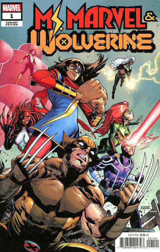 惊奇少女和金刚狼 斜线 Ms. Marvel & Wolverine（2022） 商品图1