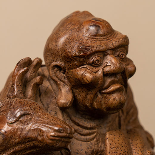 清 竹雕南极仙翁 商品图2