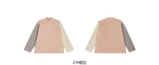 jnby  23年冬款  长袖T恤  1N0112240 商品图5