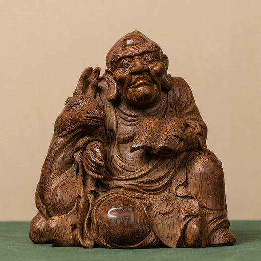 清 竹雕南极仙翁 商品图0