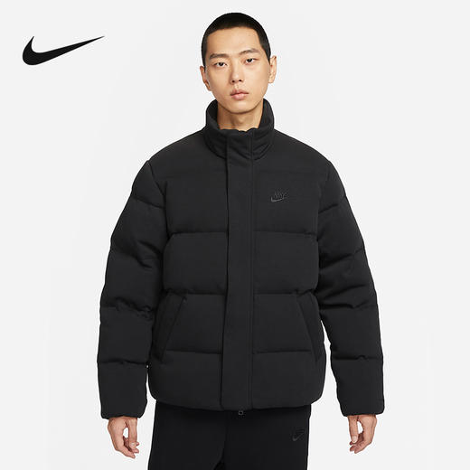 Nike/耐克棉服男子冬新款保暖面包服休闲运动夹克外套FB7855-010 商品图0