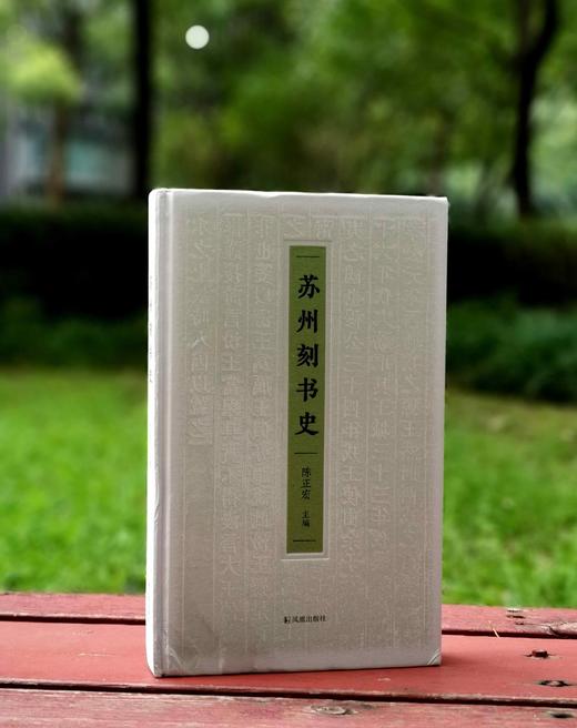 《苏州刻书史》，精装，16开，陈正宏主编，凤凰出版社2023年7月一版一印，402页，定价168元，售价92元。 商品图0