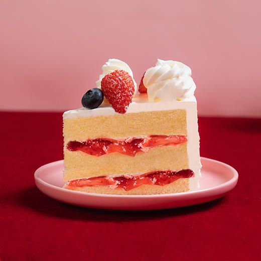 【香甜诱人】甜心莓莓蛋糕，草莓遇见蓝莓，甜美碰见微酸（上海幸福西饼蛋糕） 商品图2