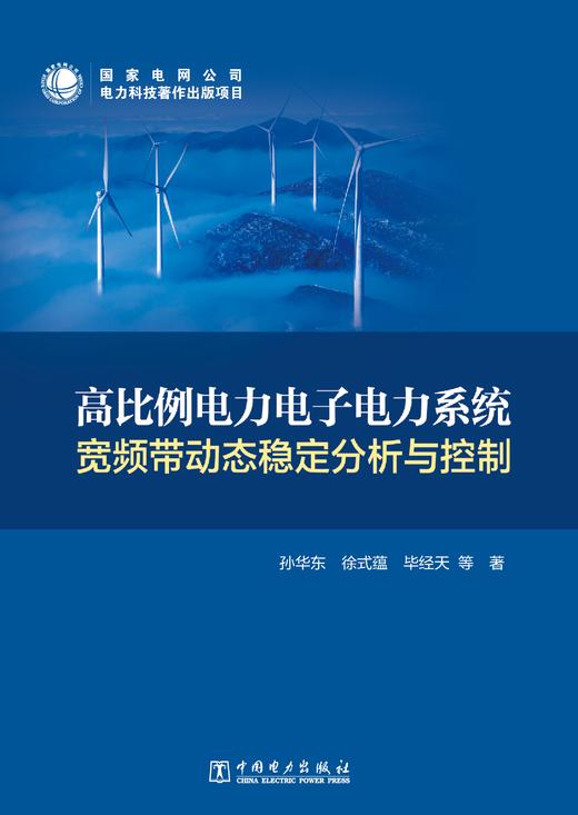 高比例电力电子电力系统宽频带动态稳定分析与控制 商品图1