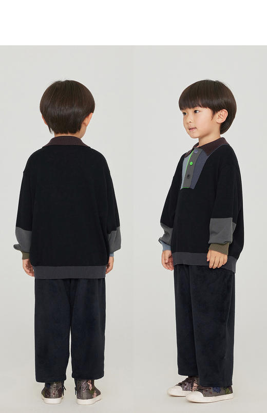 jnby  23年冬款  长袖套头毛衫  1N0310760 商品图7