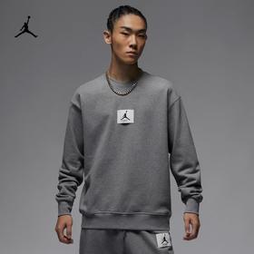 Nike/耐克卫衣男子ESSENTIALS秋新款加绒圆领休闲运动套头衫FB6935-091