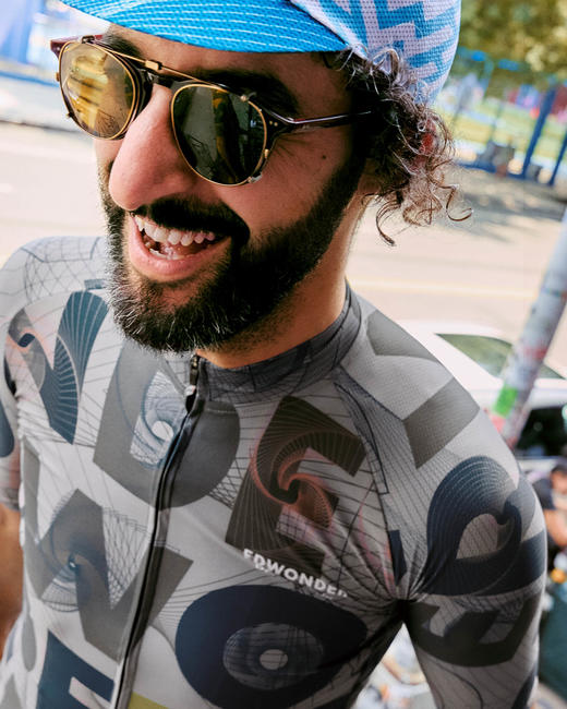 W无限(男)车衣-炭银灰Jersey 商品图2